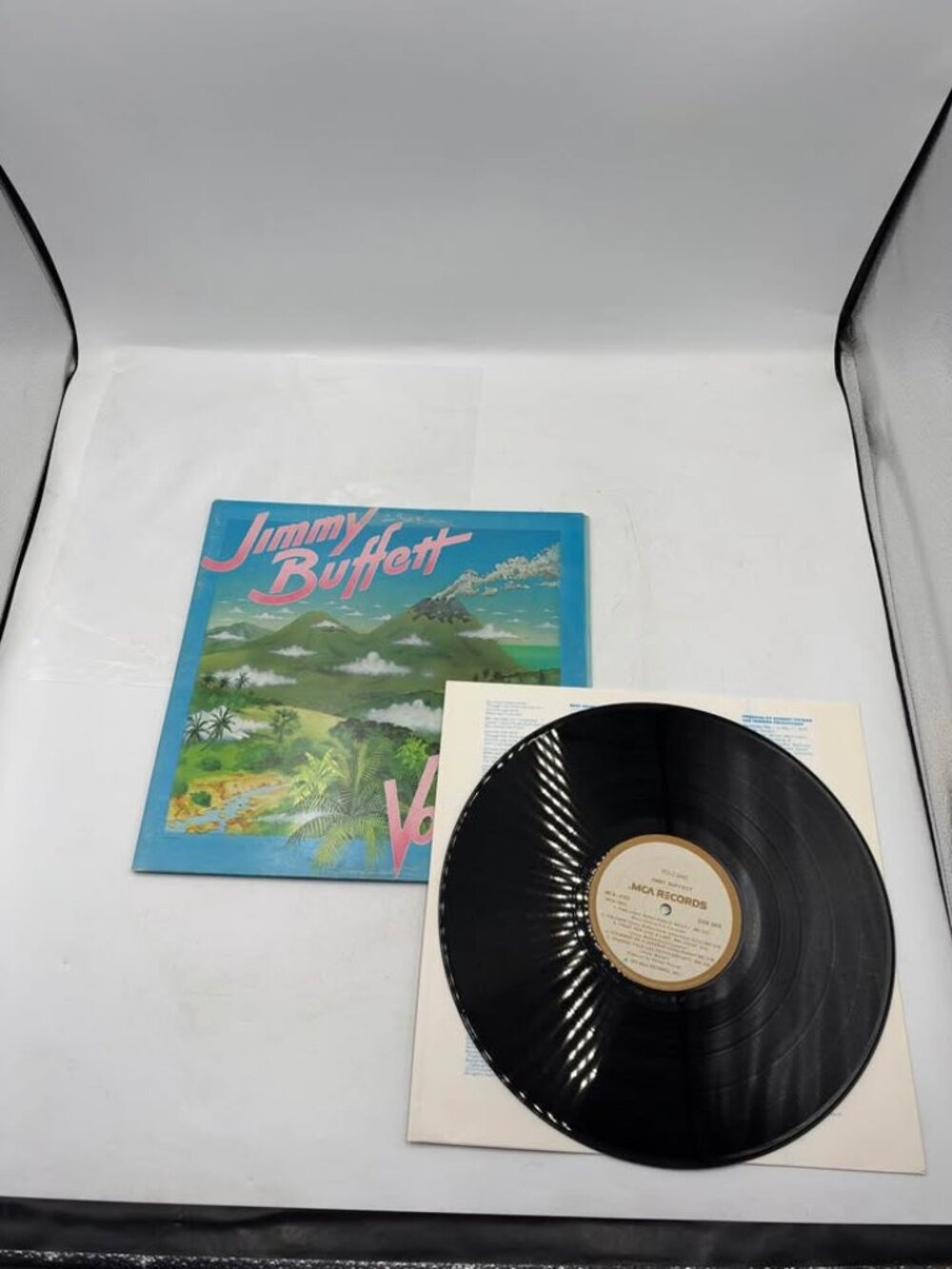 Jimmy Buffett Volcano Vinyl Record LP